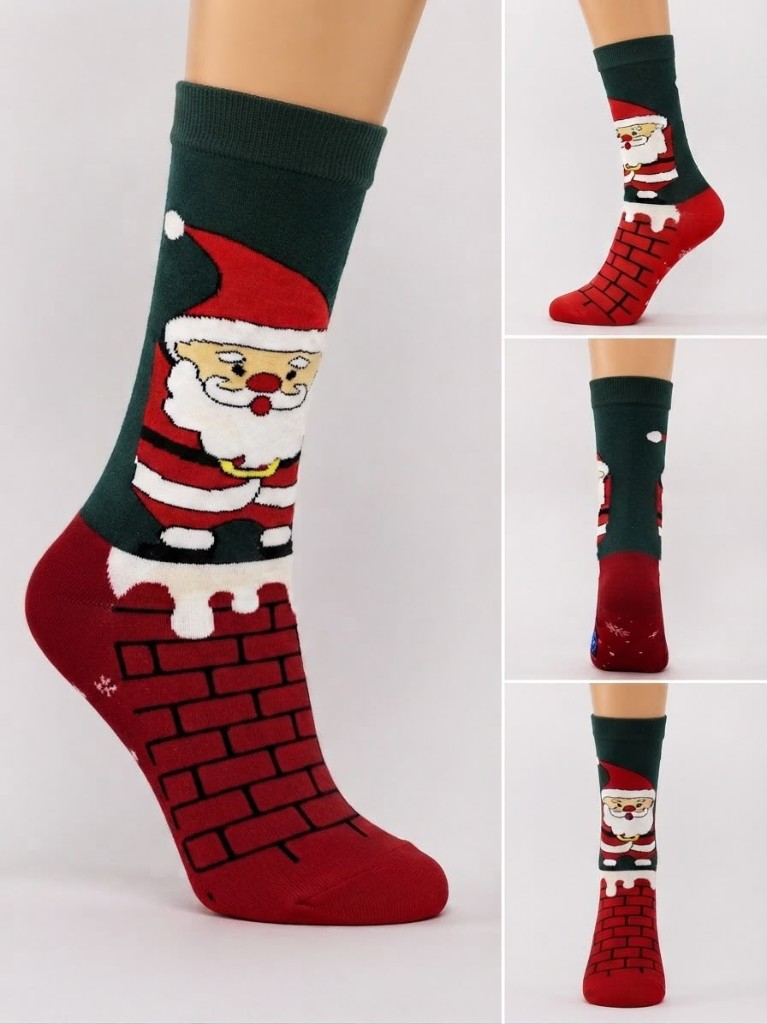 Bacada Noel Baba Çorabı